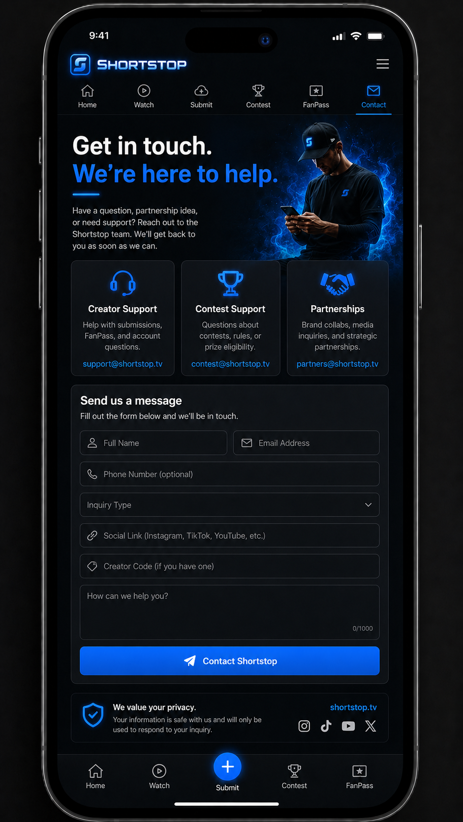 Shortstop FAQ design